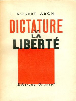 cover image of Dictature de la liberté